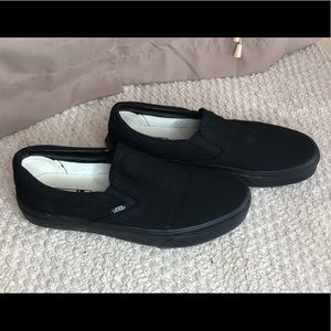 Black Low Top Vans